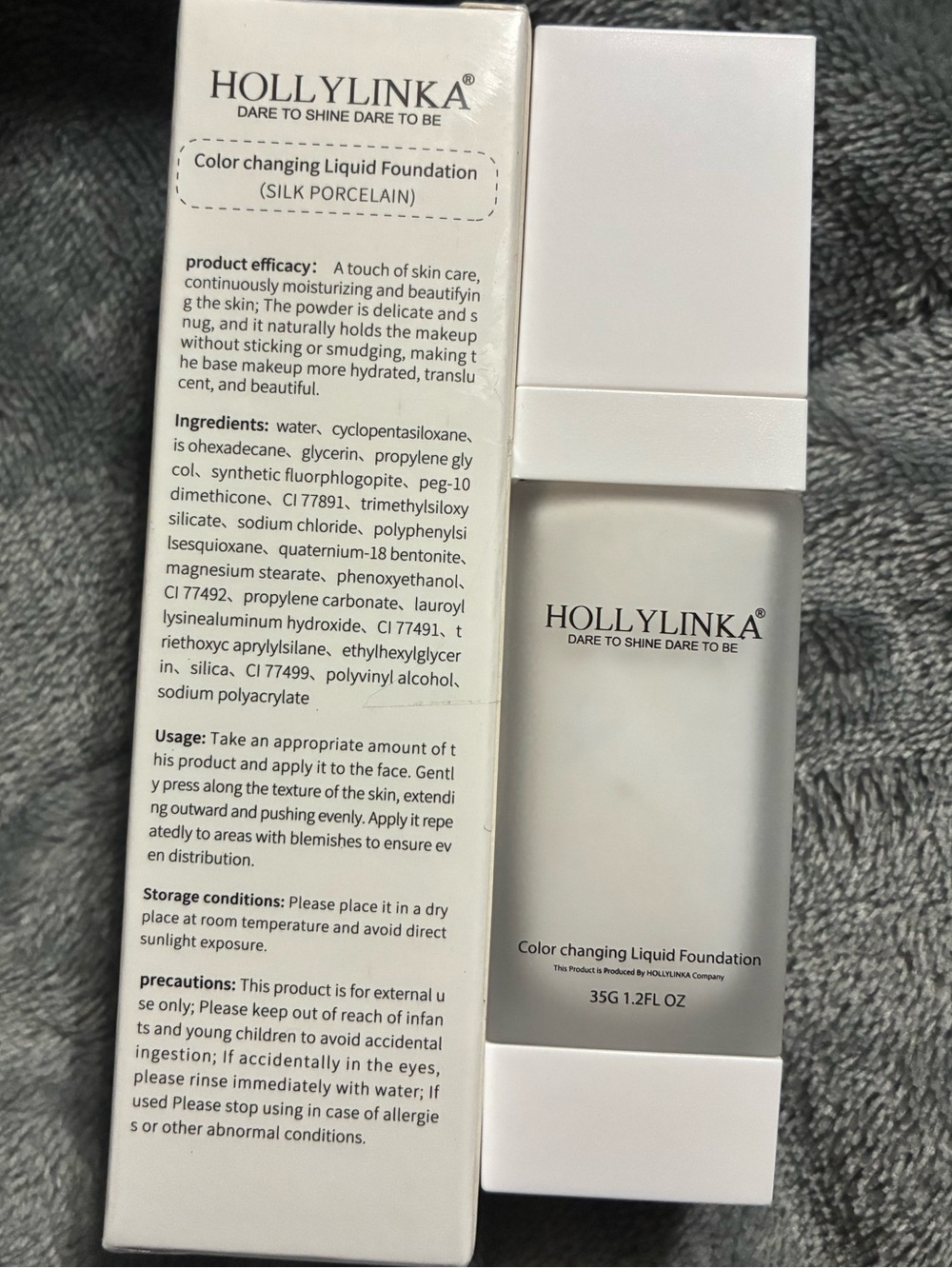 HOLLYLINKA Color Changing Liquid Foundation – 35g / 1.2 fl oz - Picture 3 of 5